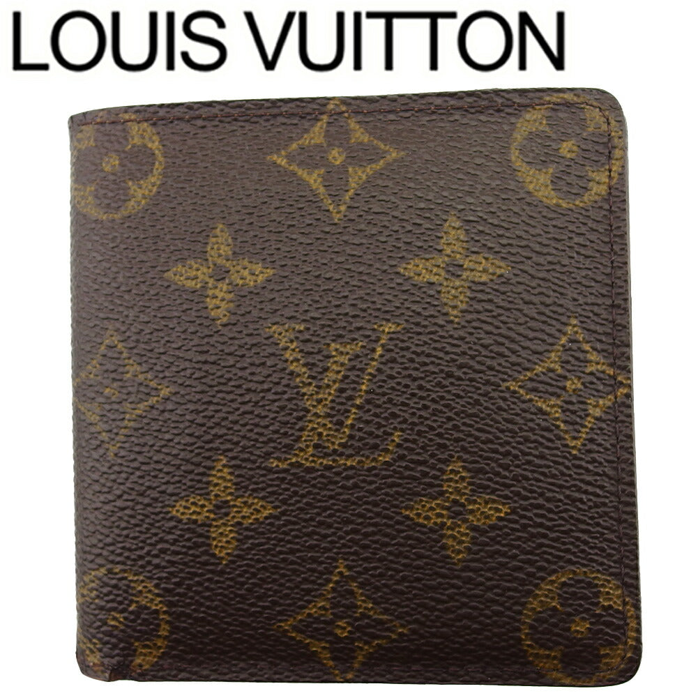 Louis Vuitton Bill Compartment M60929 Porte Billets6Cartes Brown Beige Handbag