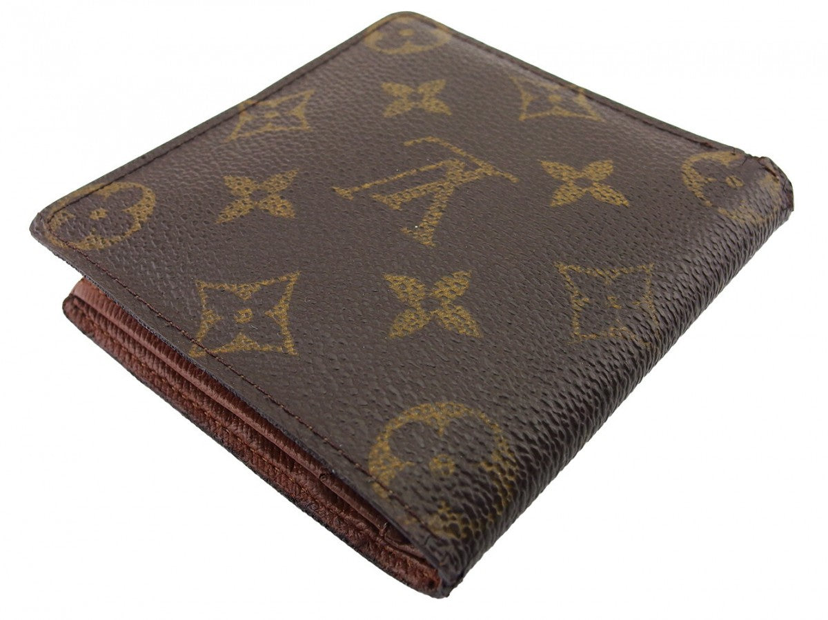 Louis Vuitton Bill Compartment M60929 Porte Billets6Cartes Brown Beige Handbag