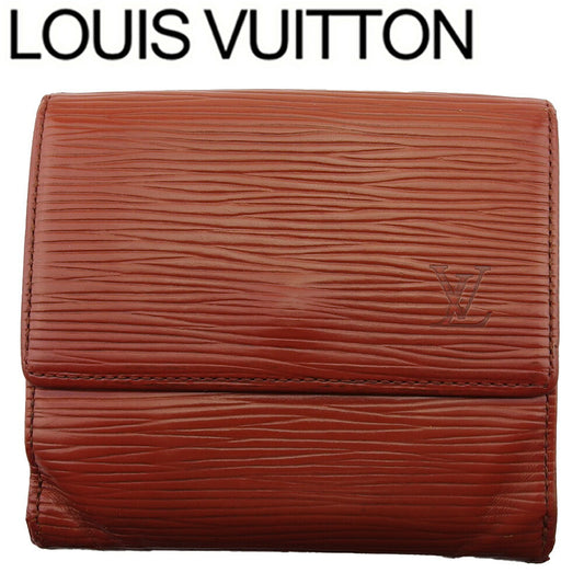 Louis Vuitton Bifold M63483 Porte Monnaie Billets Brown Wallet Case