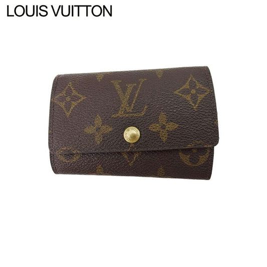 Louis Vuitton Key holder M62630 Multicles6 Brown Beige Gold Key Chain T22269