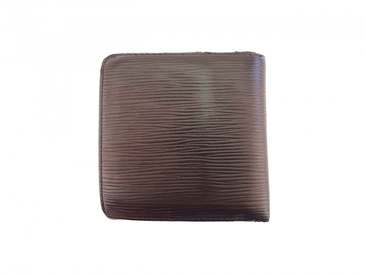 Louis Vuitton Bifold M6354D Porte Billets Cartes Brown Wallet Case