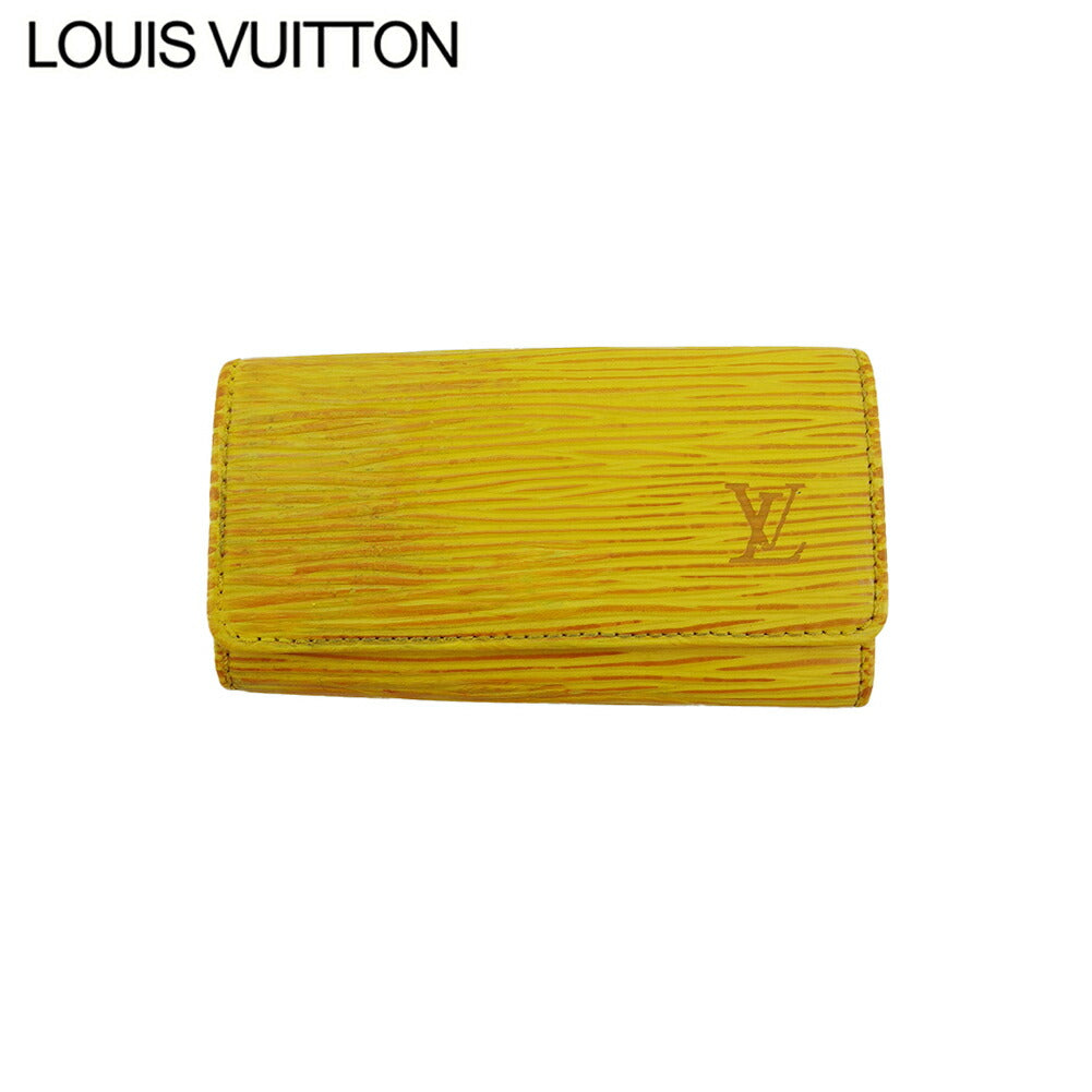 Louis Vuitton Key holder Yellow Purple Gold Key Chain