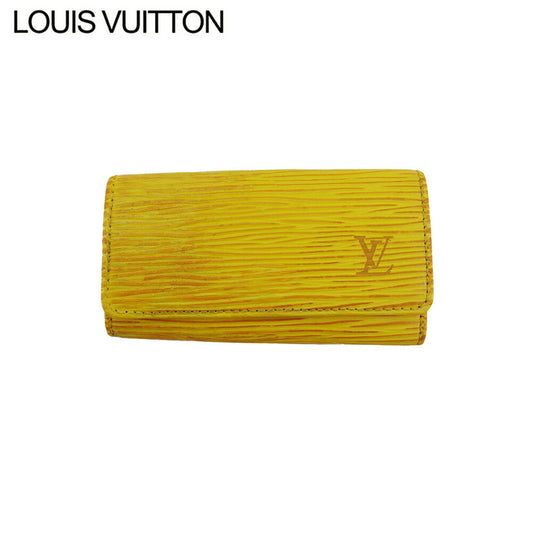 Louis Vuitton Key holder Yellow Purple Gold Key Chain