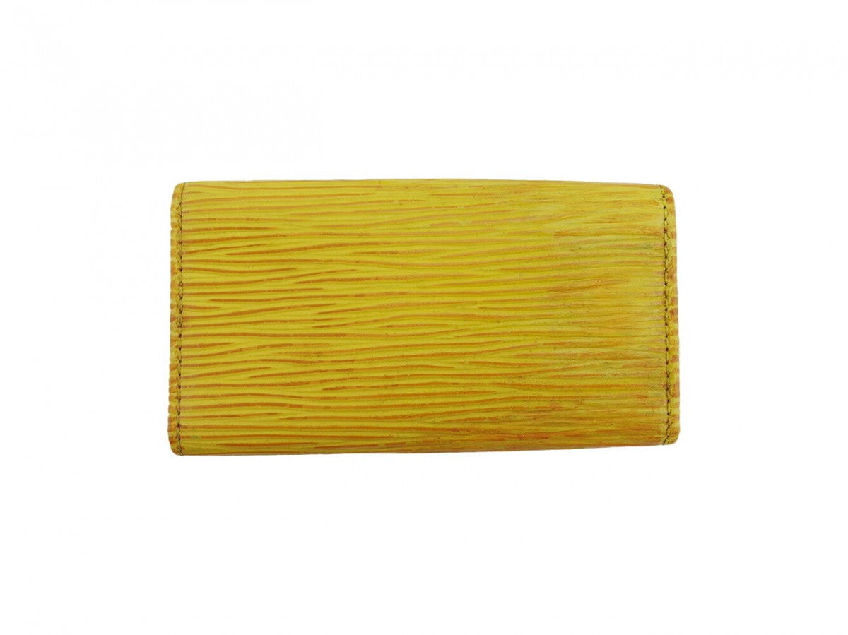 Louis Vuitton Key holder Yellow Purple Gold Key Chain