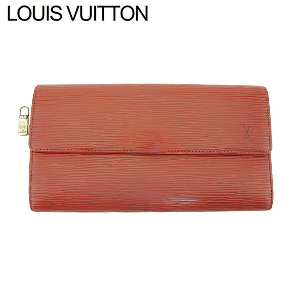 Louis Vuitton Long Purse Kenya Portomoné Credit Brown Wallet Case