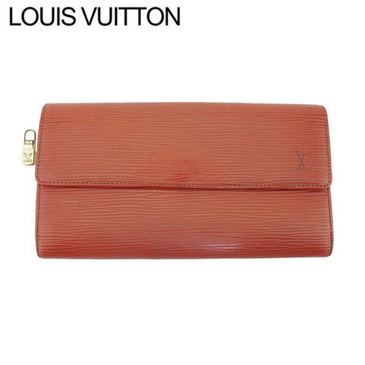 Louis Vuitton Long Purse Kenya Portomoné Credit Brown Wallet Case