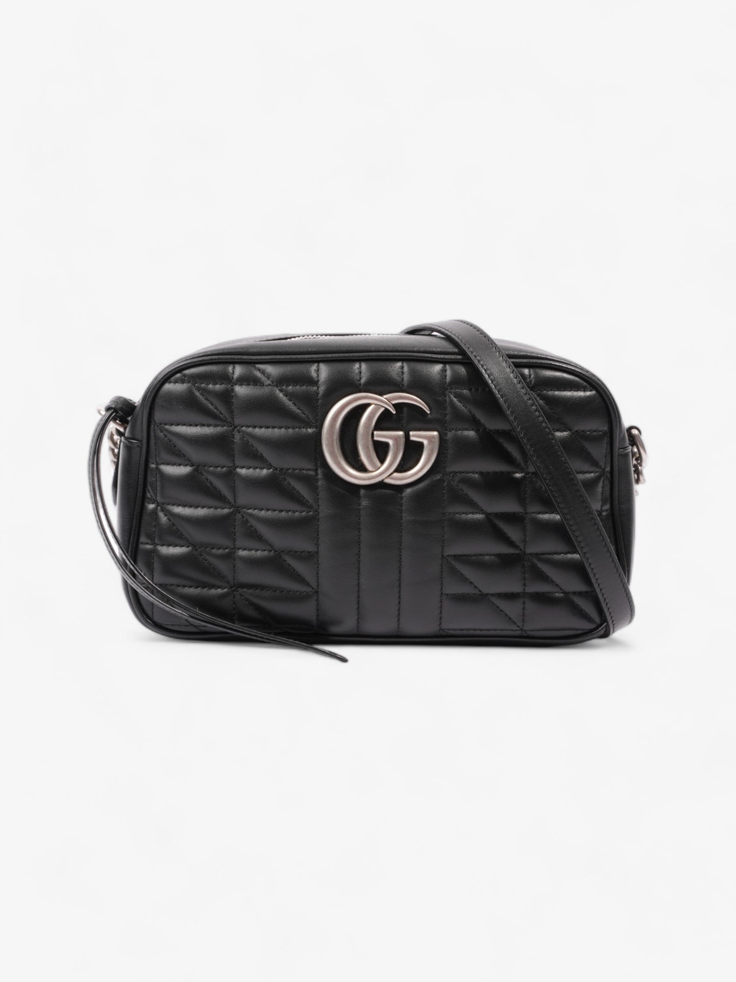 Gucci Marmont Cross Body Small Crossbody Bag Leather Matelasse
