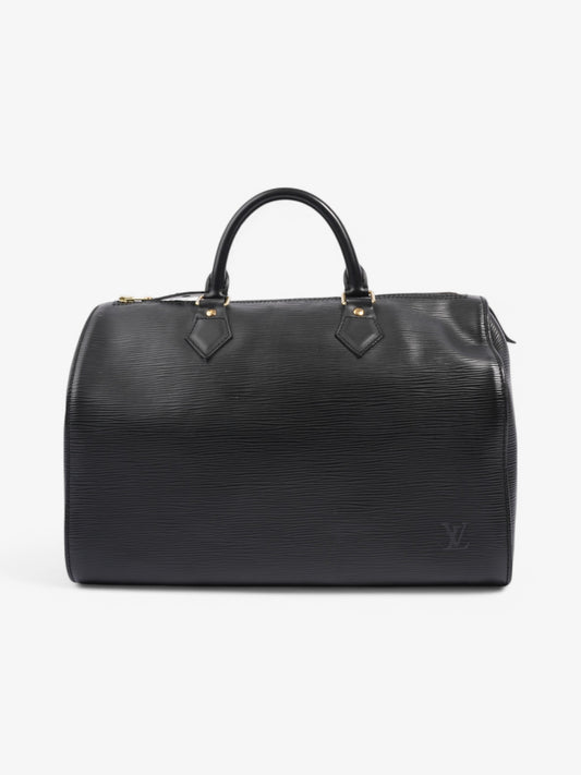 Louis Vuitton Speedy 30 Black Leather Epi Handbag Leather 31