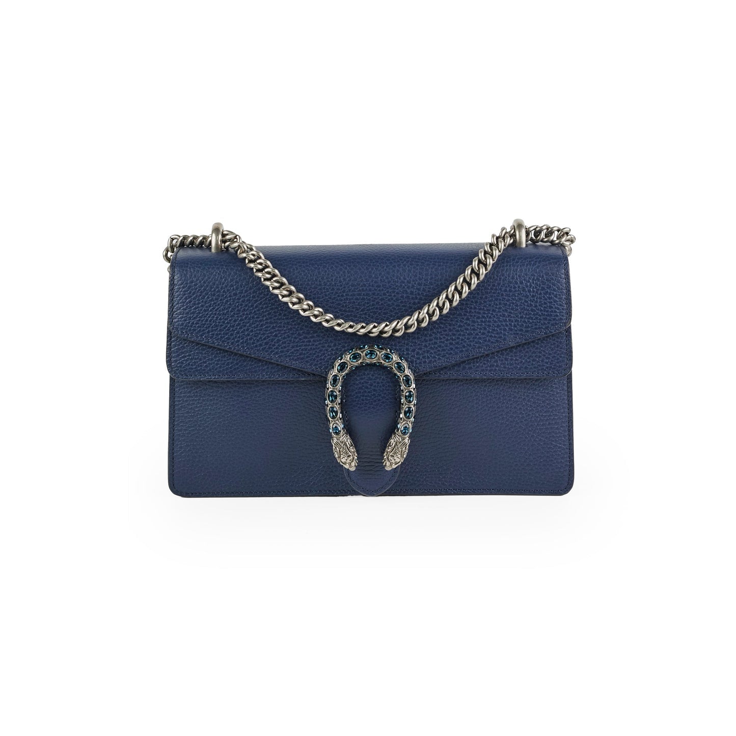 Gucci Dionysus Supreme Navy Crossbody Bag Blue Medium