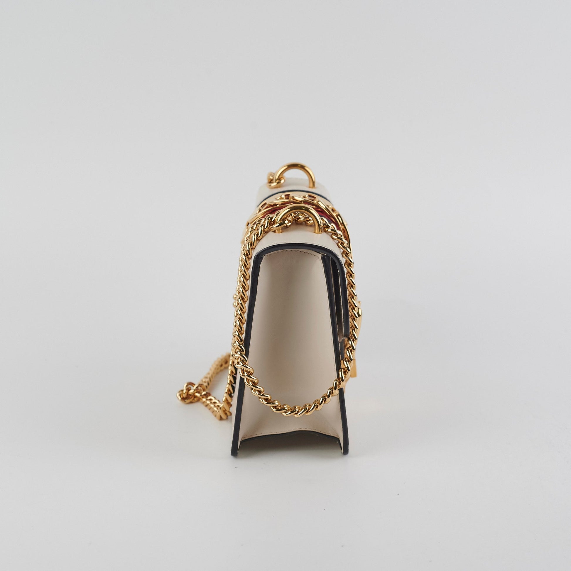 Gucci Sylvie Crossbody Bag White Mini Crossbody Bag