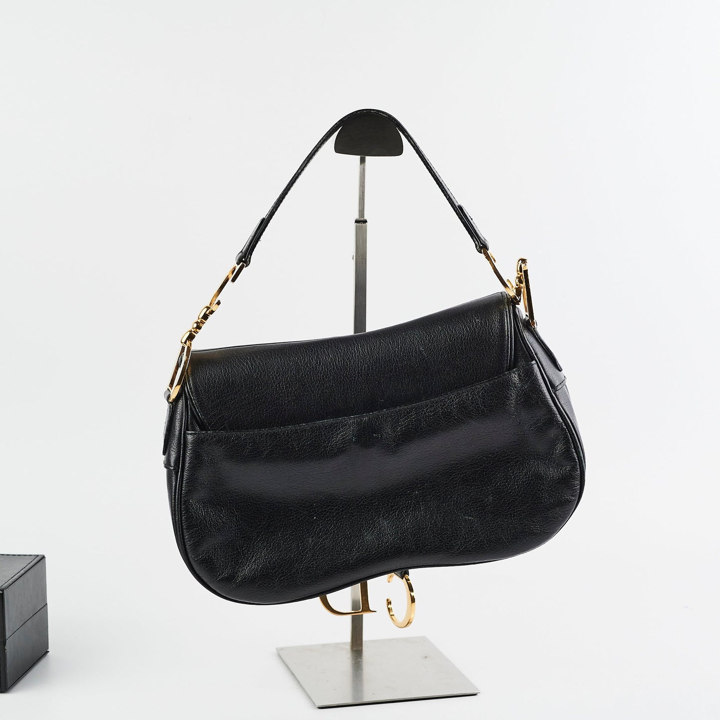 Dior Christian Shoulder Bag Black