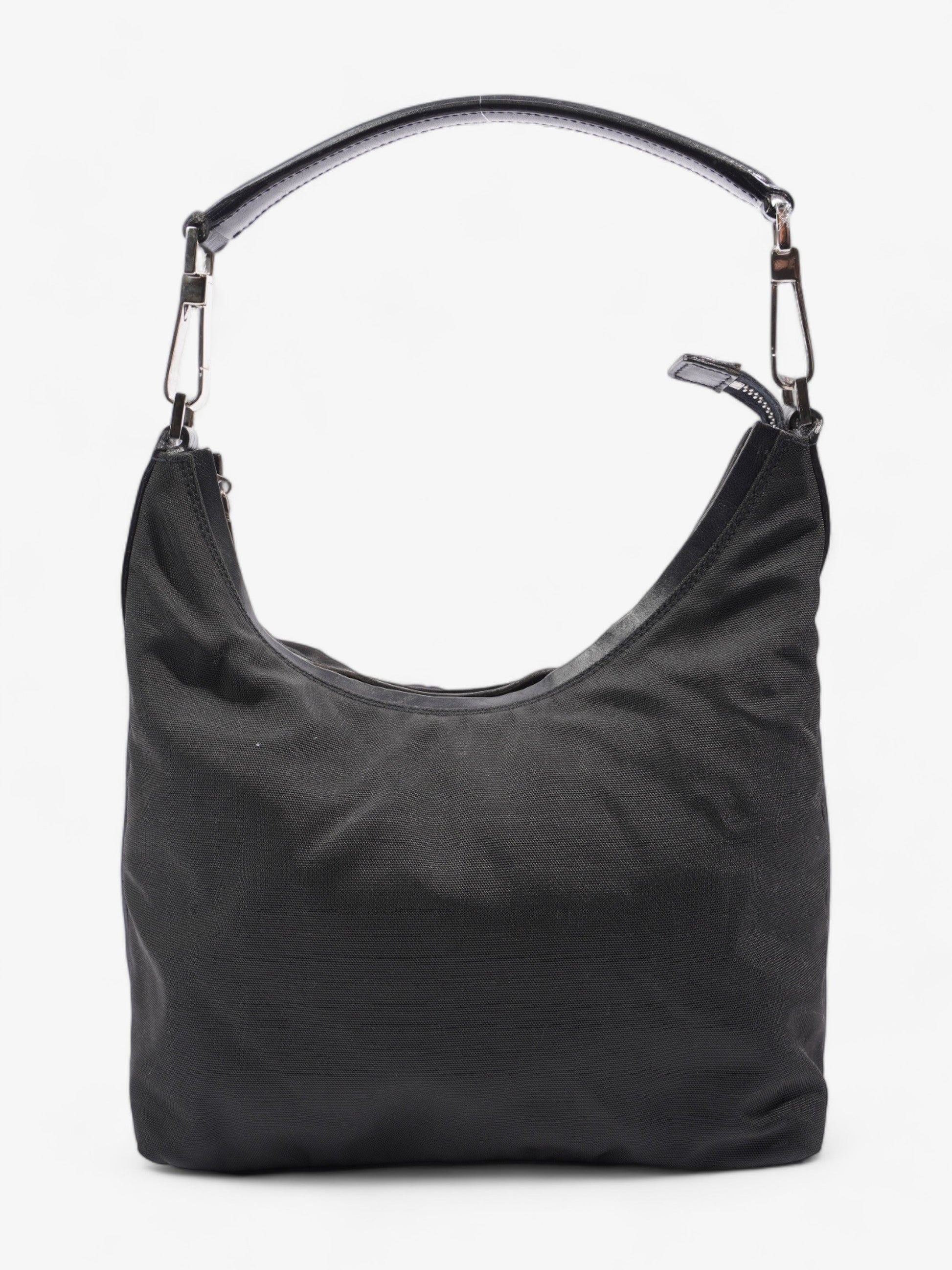 Gucci Hobo Shoulder Canvas Black Shoulder Bag