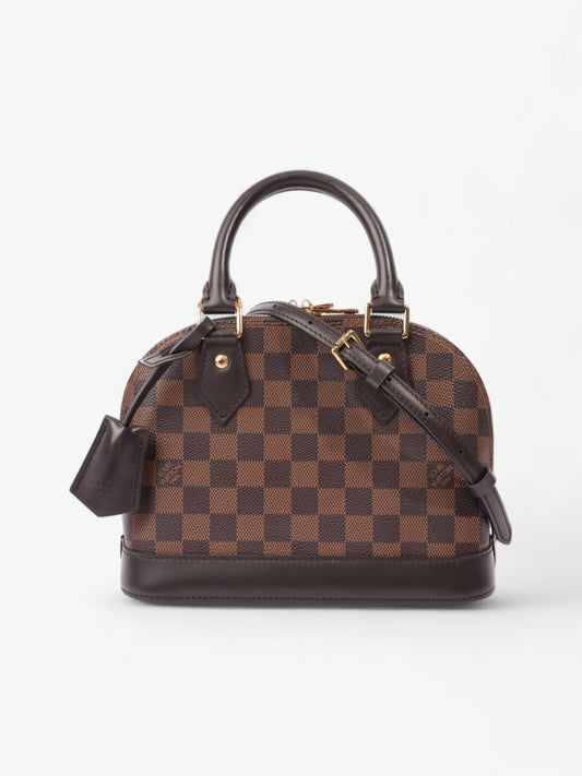 Louis Vuitton Alma BB Ebene Coated Damier Canvas Coated Canvas Apparel Canvas 2