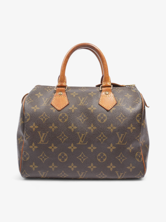 Louis Vuitton Speedy 25 Coated Monogram Canvas Coated Canvas Apparel Canvas 2