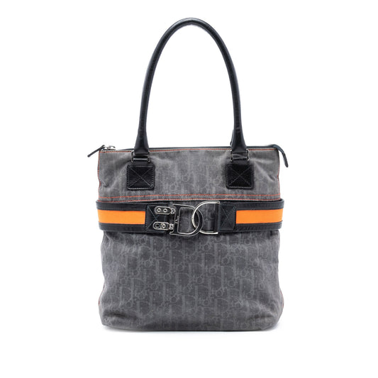 Dior Handbag issimo Trotter Flight Tote Denim Blue Tote Bag