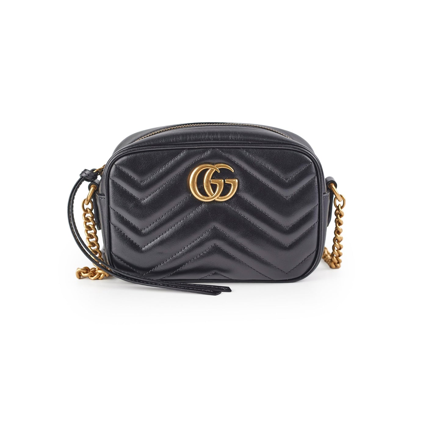 Gucci Marmont Camera Bag Black Mini Travel Bag Bag Black