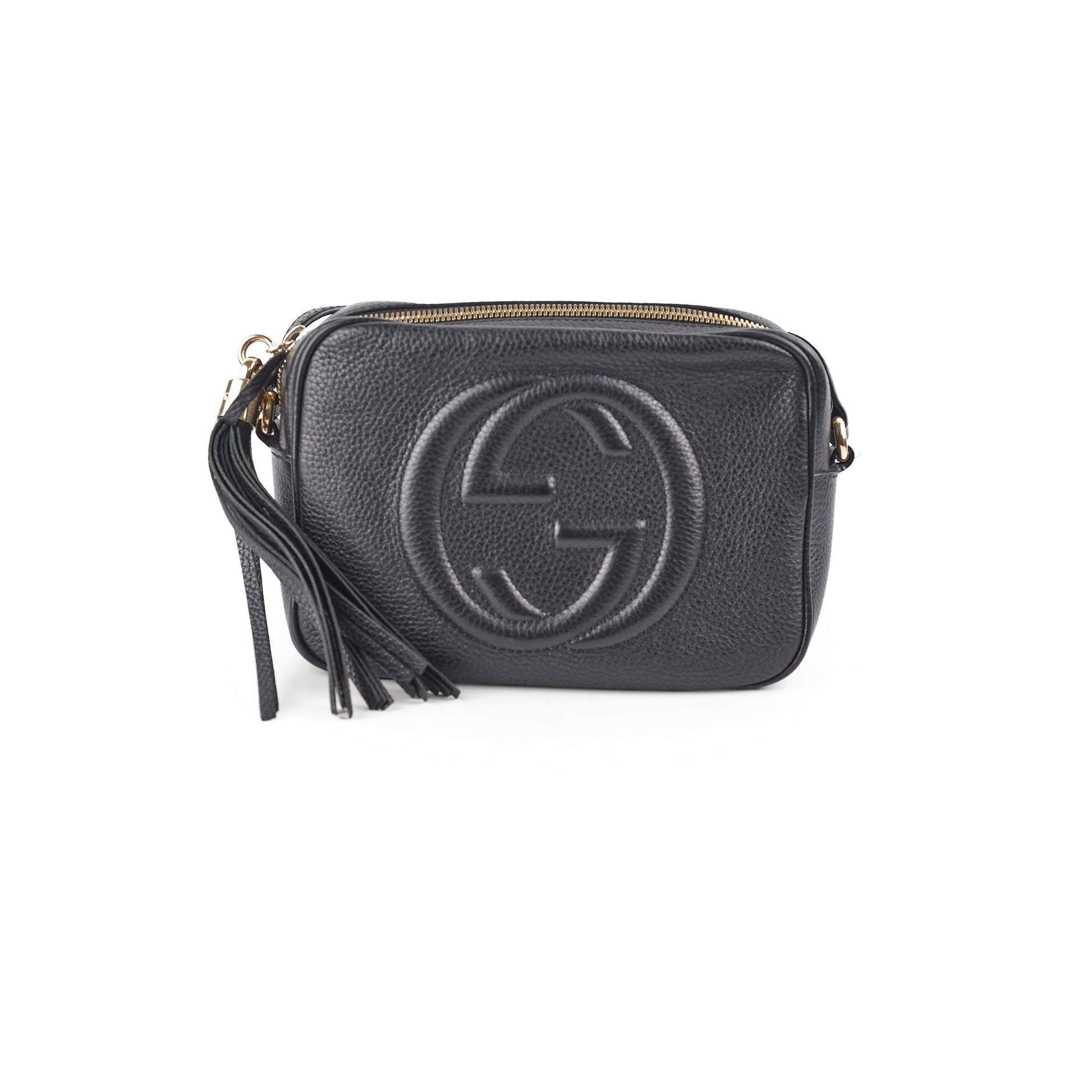 Gucci Soho Disco Bag Black Crossbody Bag Black 21243
