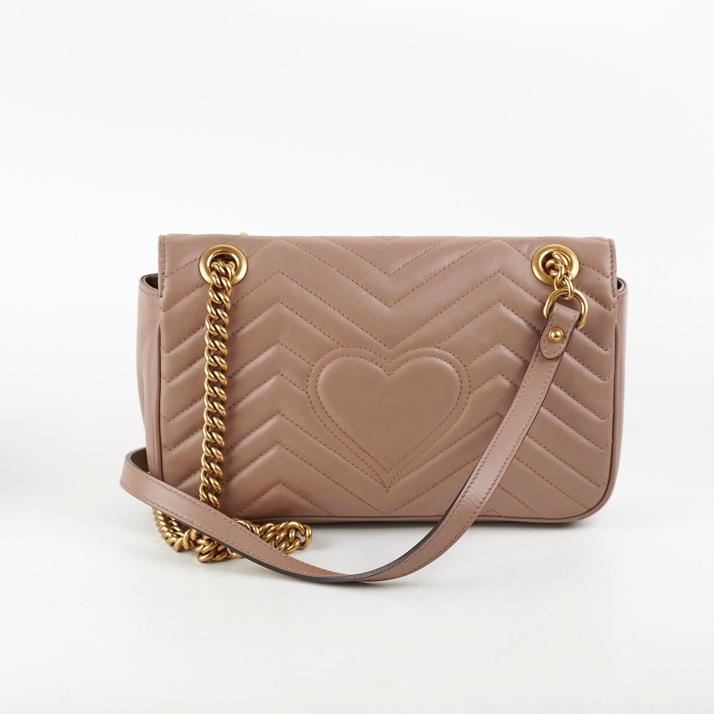 Gucci Marmont Shoulder Bag Beige Small