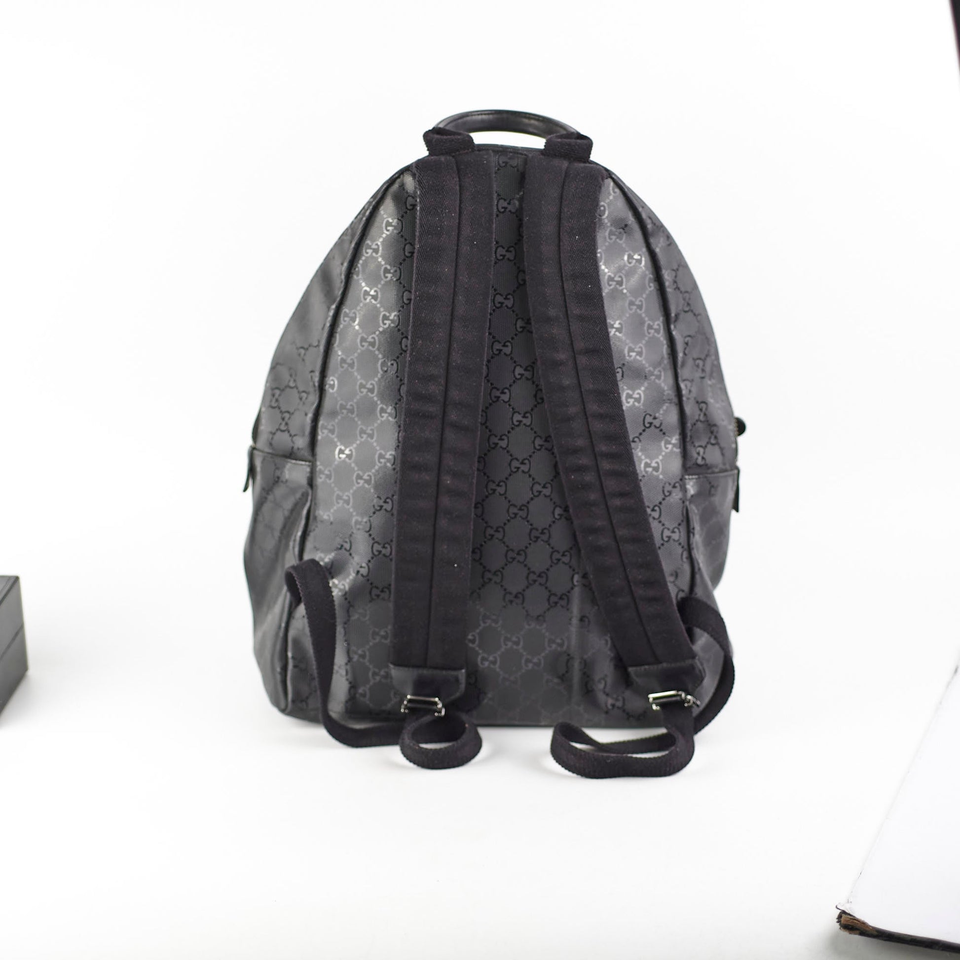 Gucci Mongoram Backpack Black