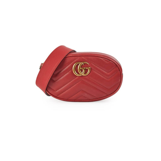 Gucci Marmont Belt Bag Red Accessory