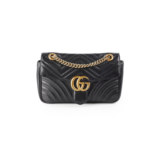 Gucci Marmont Shoulder Bag Black Small 4