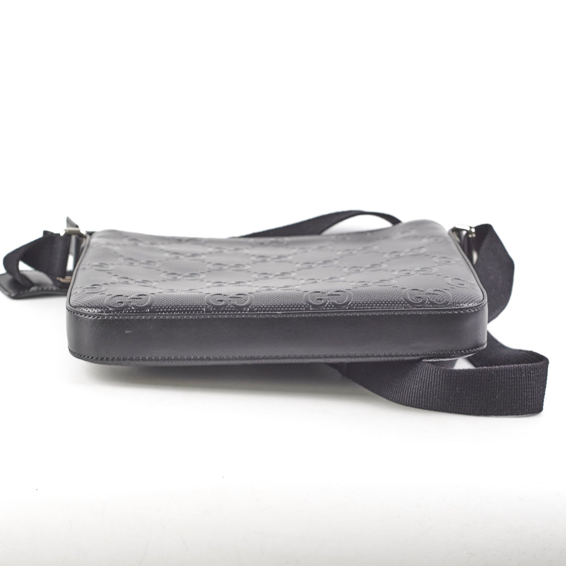 Gucci Mens Crossbody Bag Monogram Black