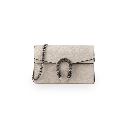 Gucci Supermini Dionysus Crossbody Bag Cream