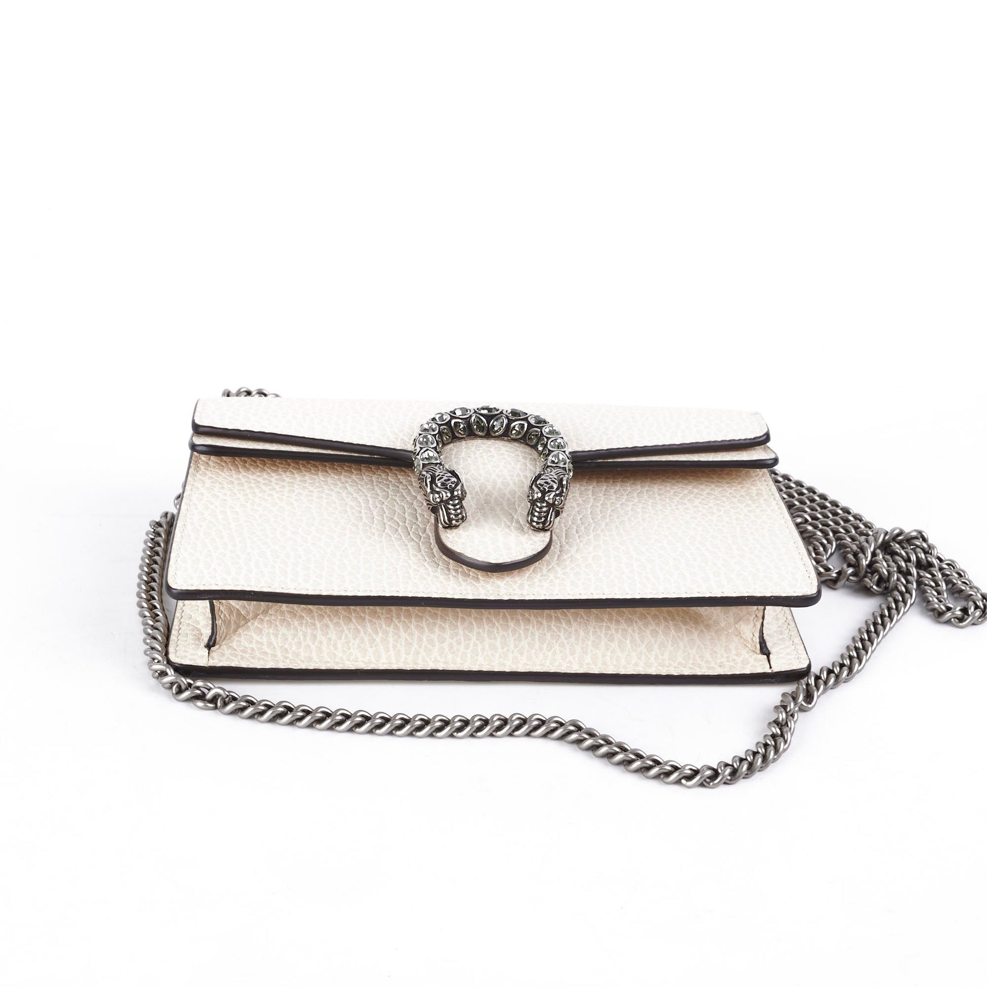 Gucci Supermini Dionysus Crossbody Bag Cream