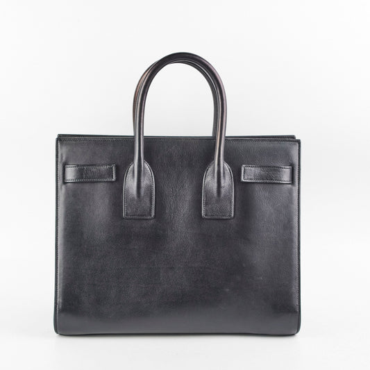 YSL Saint Laurent Sac De Jour Tote Bag Black Small