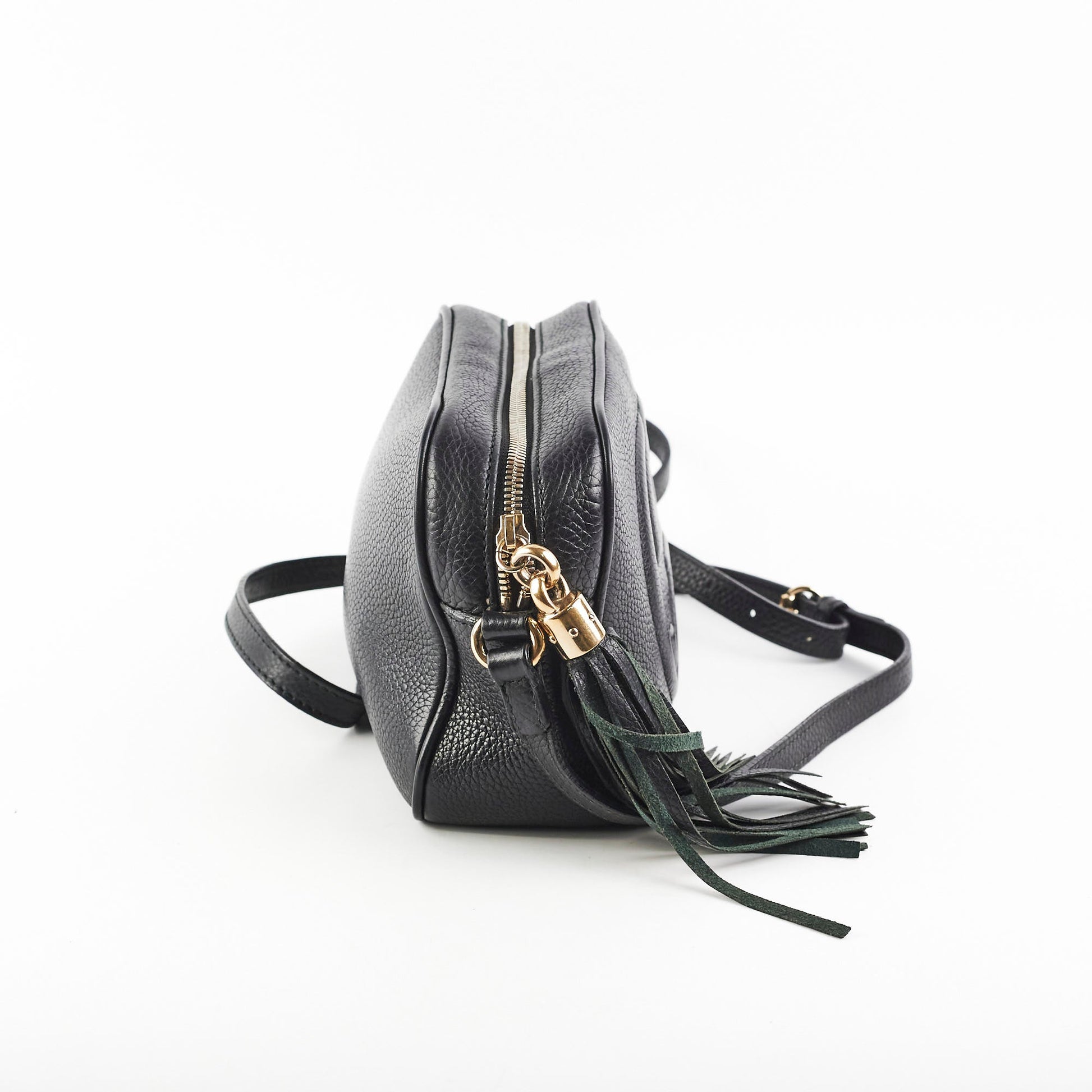 Gucci Soho Disco Corssbody Bag Black Travel Bag