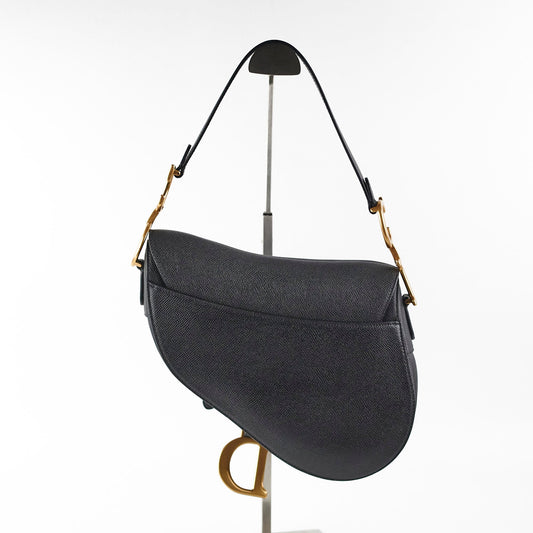 Dior Christian Saddle Crossbody Bag Black Dior Saddle Black