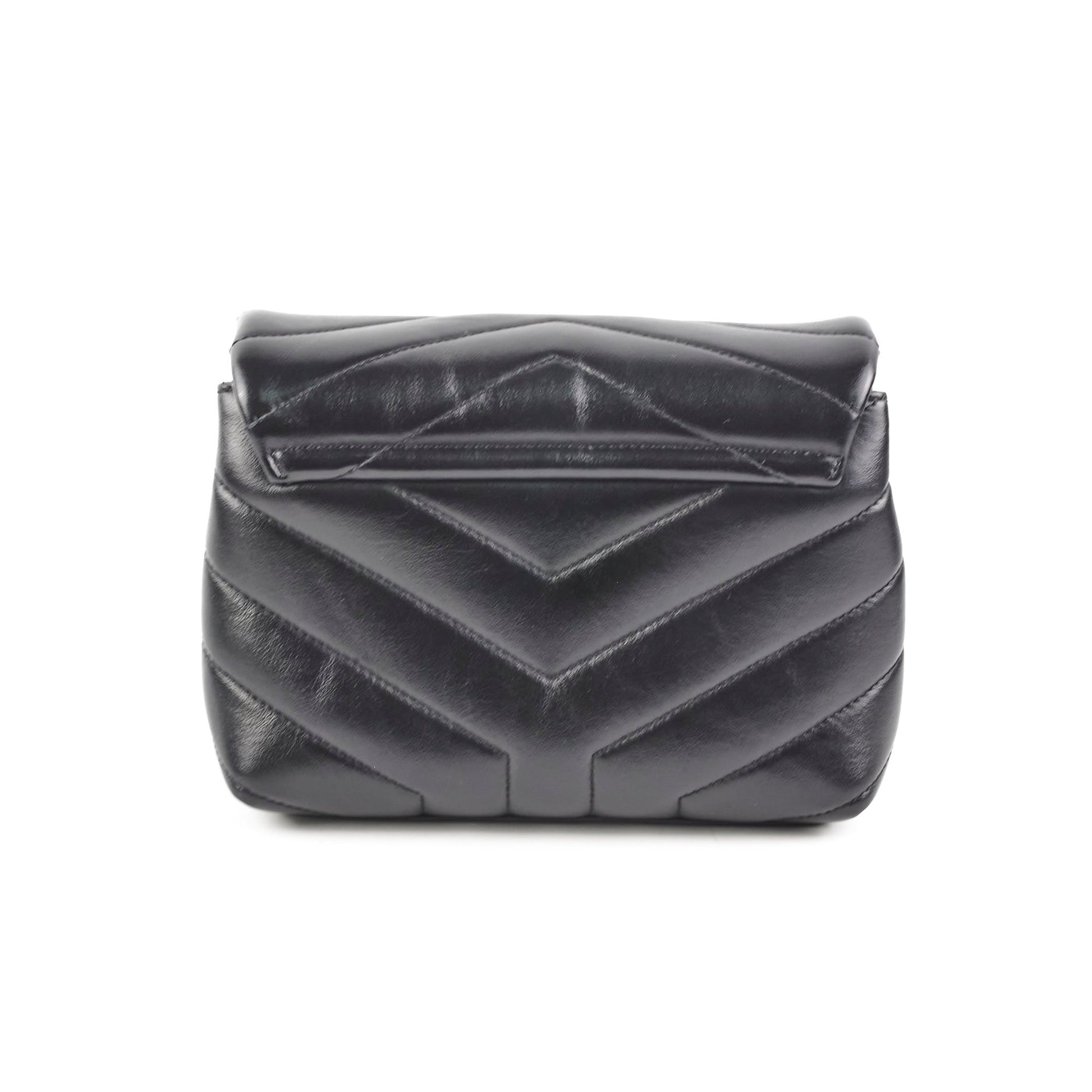 YSL Saint Laurent Lou Lou Crossbody Bag Black Toy Lou Lou Black