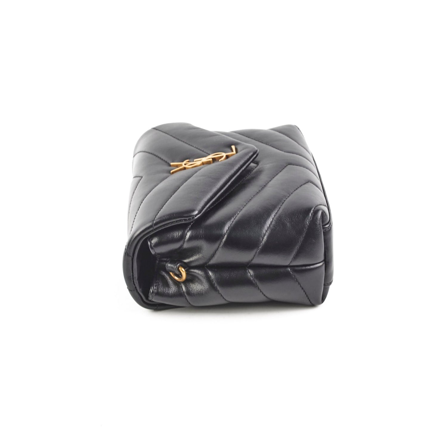 YSL Saint Laurent Lou Lou Crossbody Bag Black Toy Lou Lou Black