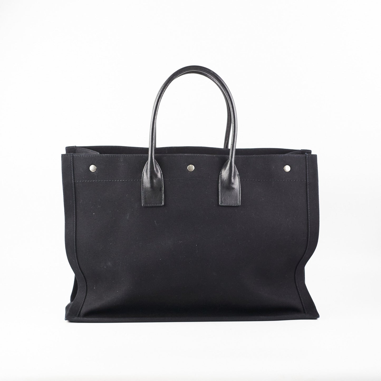 YSL Saint Laurent Rive Gauche Tote Black Tote Bag