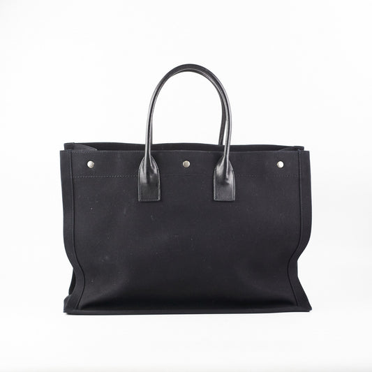 YSL Saint Laurent Rive Gauche Tote Black Tote Bag