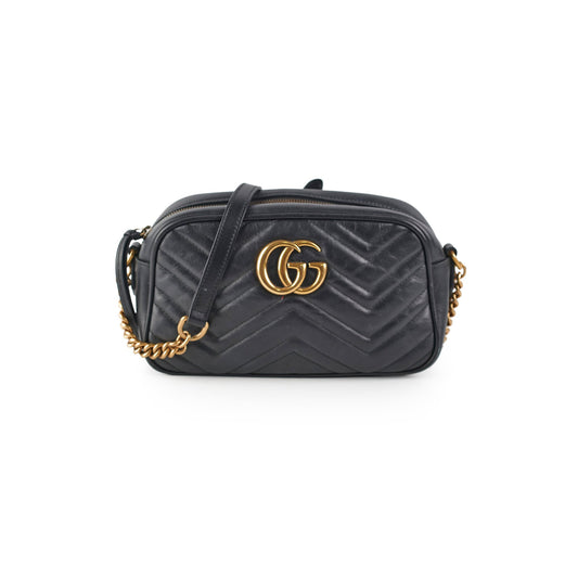 Gucci Marmont Camera Crossbody Black Small Crossbody Bag Crossbody Black