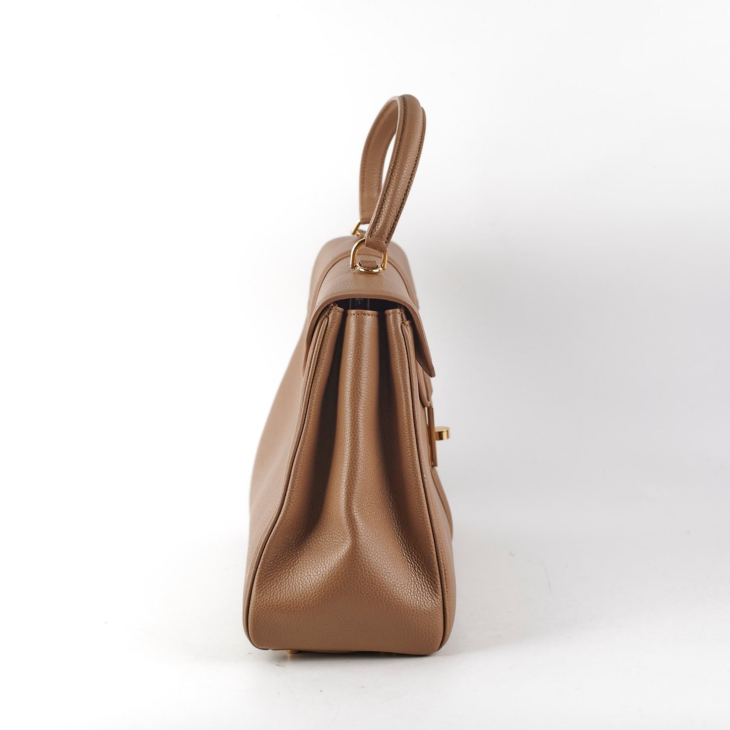 Luxury Classic Taupe Handbag Medium Travel Bag