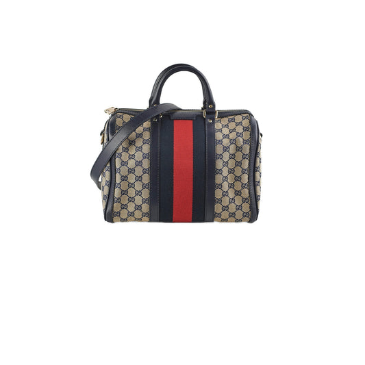 Gucci Boston Bag Canvas Shoulder Bag Canvas Bag
