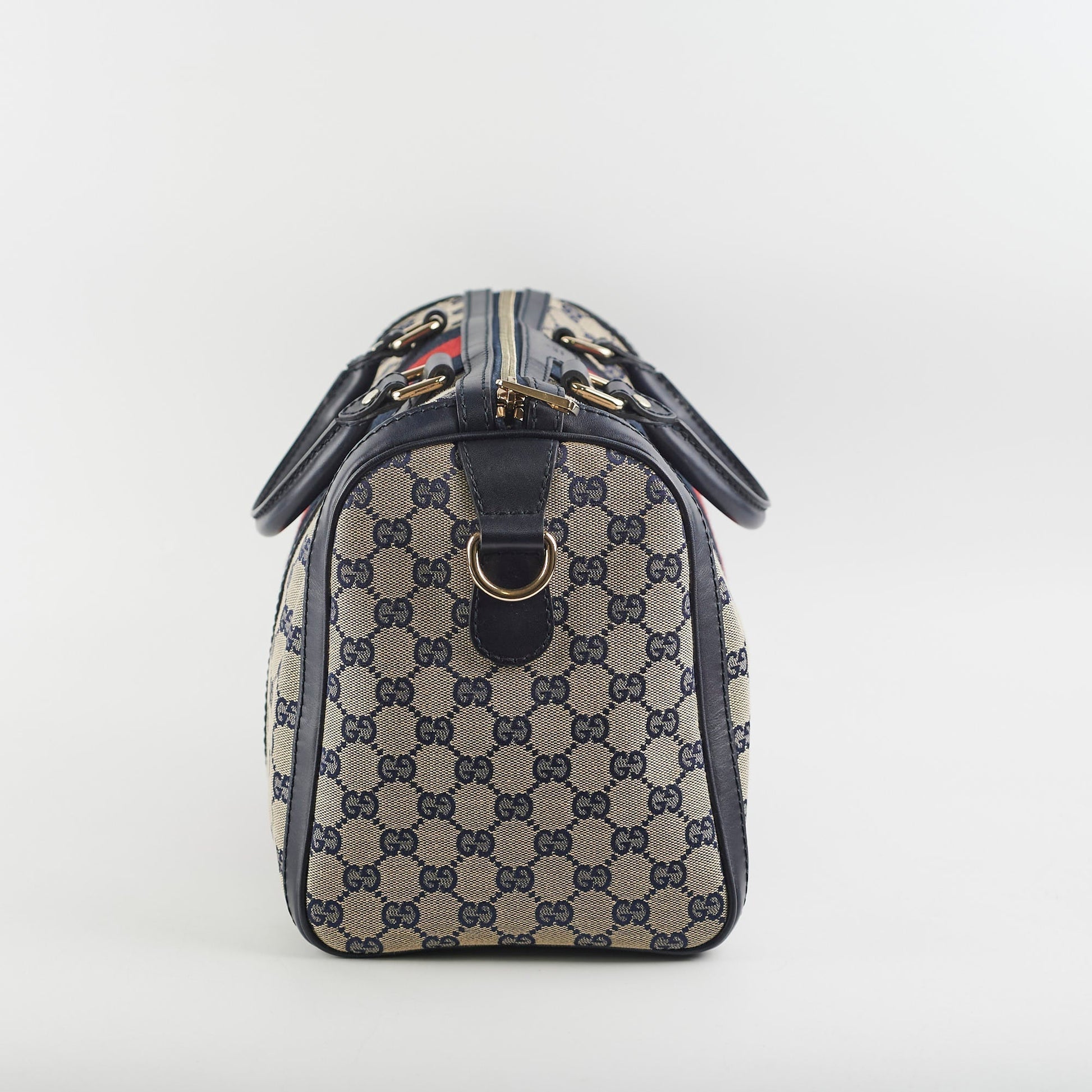 Gucci Boston Bag Canvas Shoulder Bag Canvas Bag