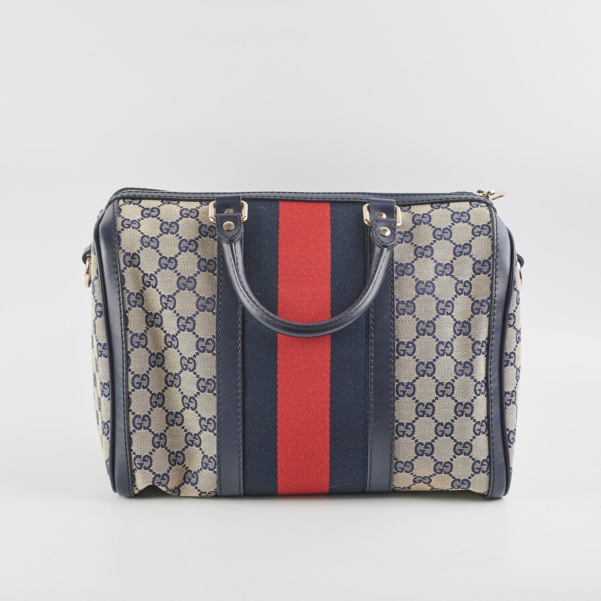 Gucci Boston Bag Canvas Shoulder Bag Canvas Bag