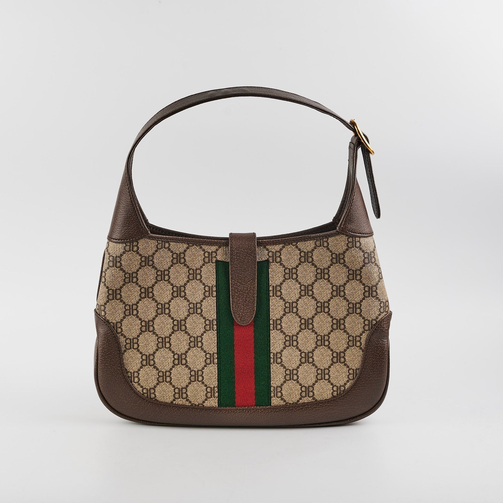 Gucci Balenciaga Jackie Shoulder Bag Monogram Small
