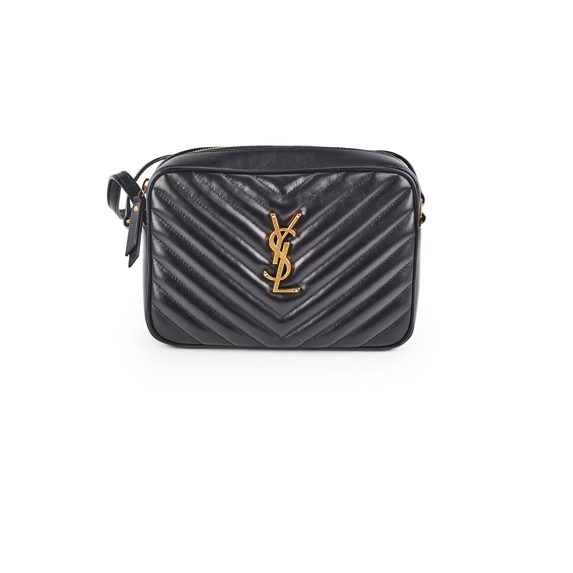 YSL Saint Laurent Lou Camera Bag Black Crossbody Bag 9