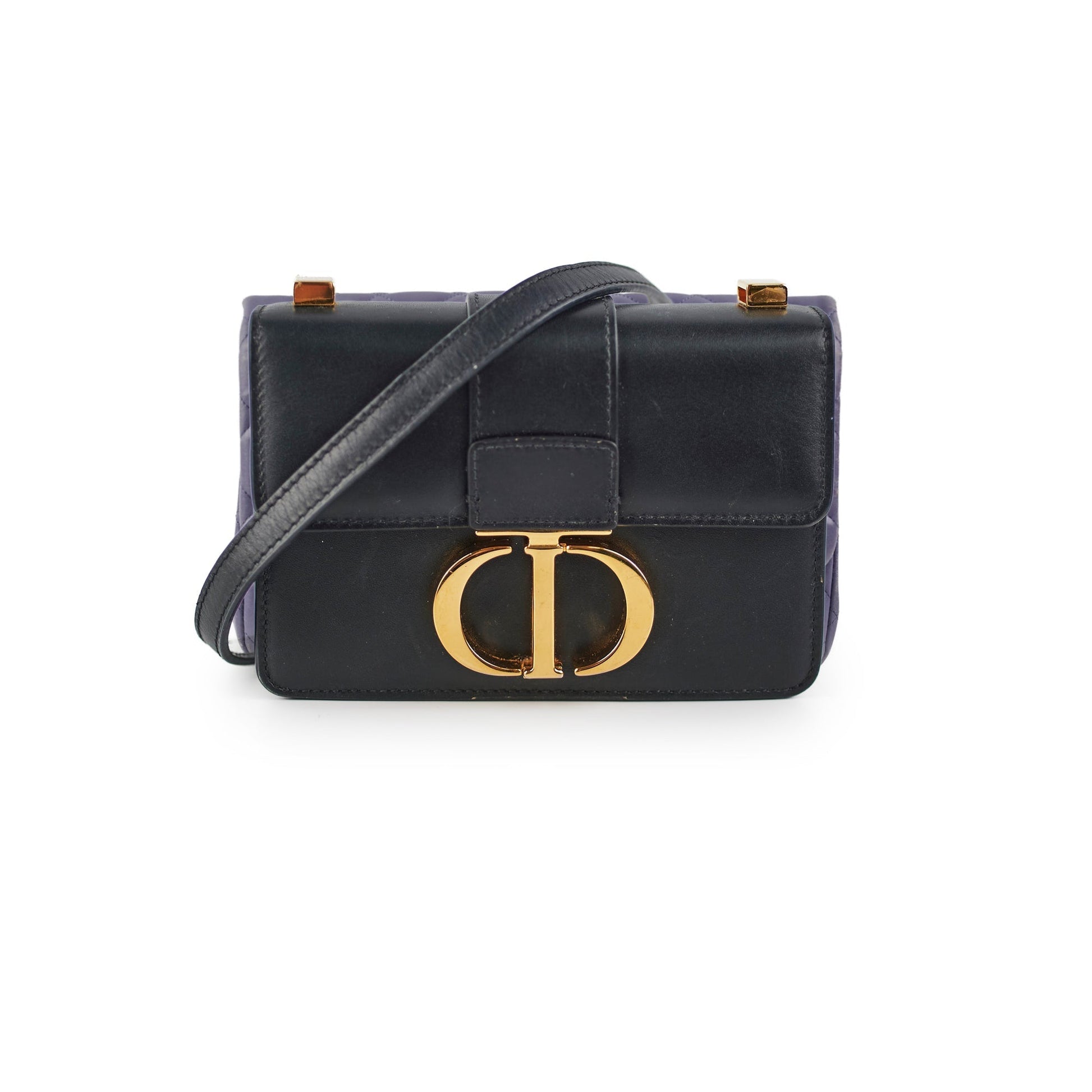 Dior Christian Montaigne Bag Black Mini Travel Bag