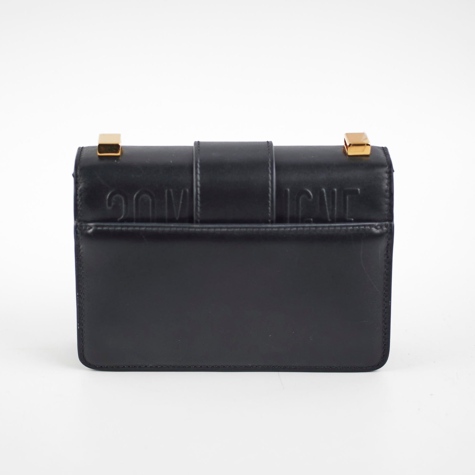 Dior Christian Montaigne Bag Black Mini Travel Bag