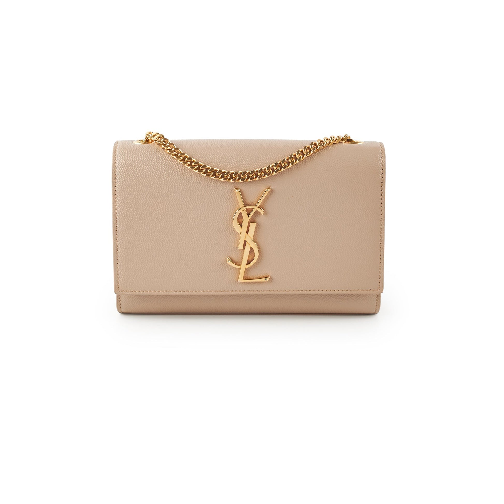 YSL Saint Laurent Kate Crossbody Bag Beige Small