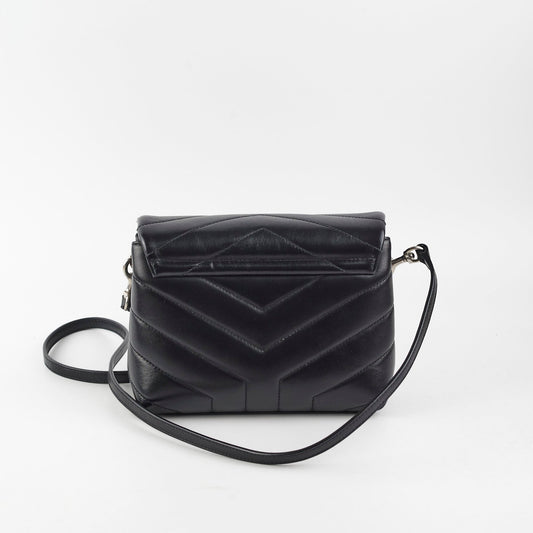 YSL Saint Laurent Lou Lou Crossbody Bag Black Toy 2