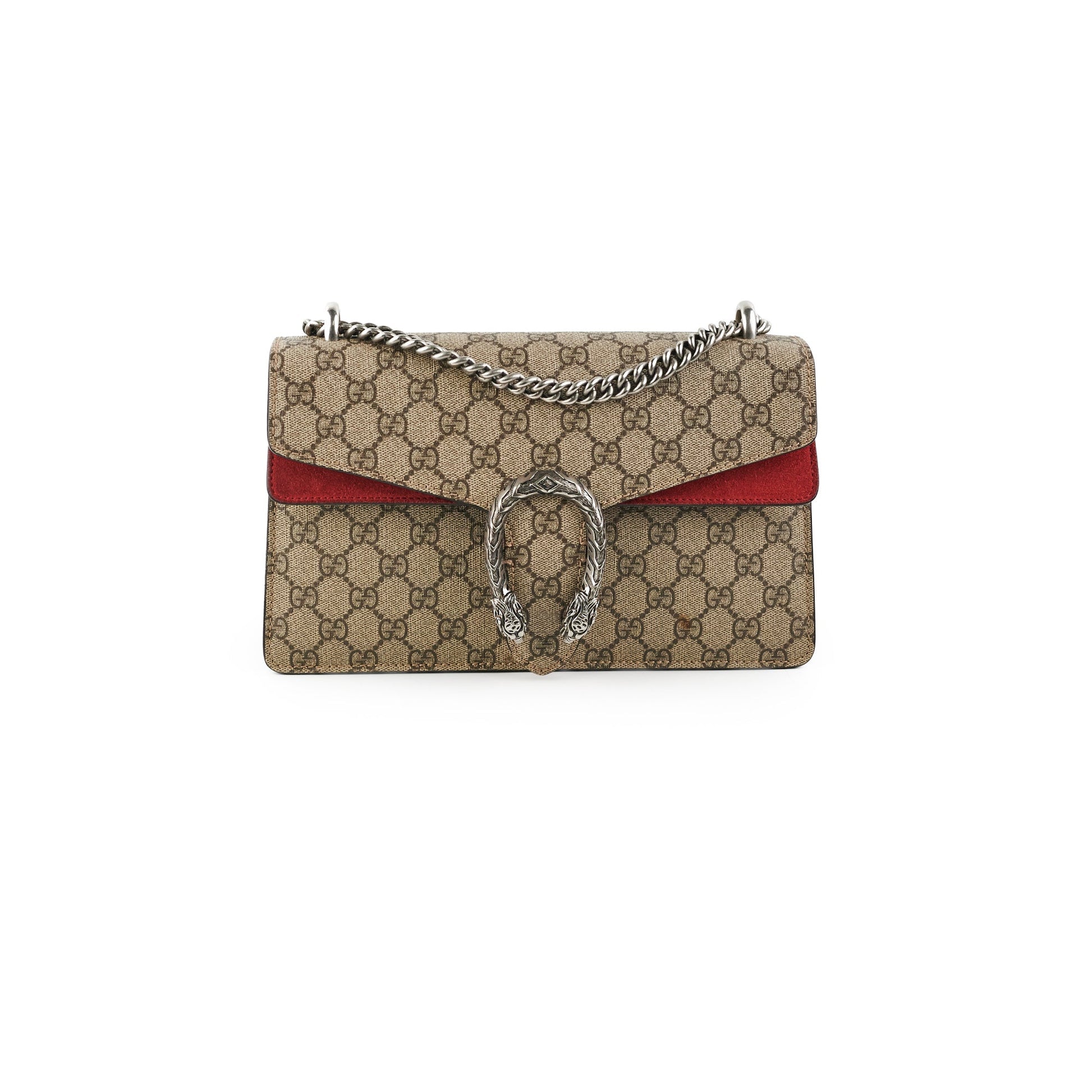 Gucci Dionysus Shoulder Bag Monogram Red