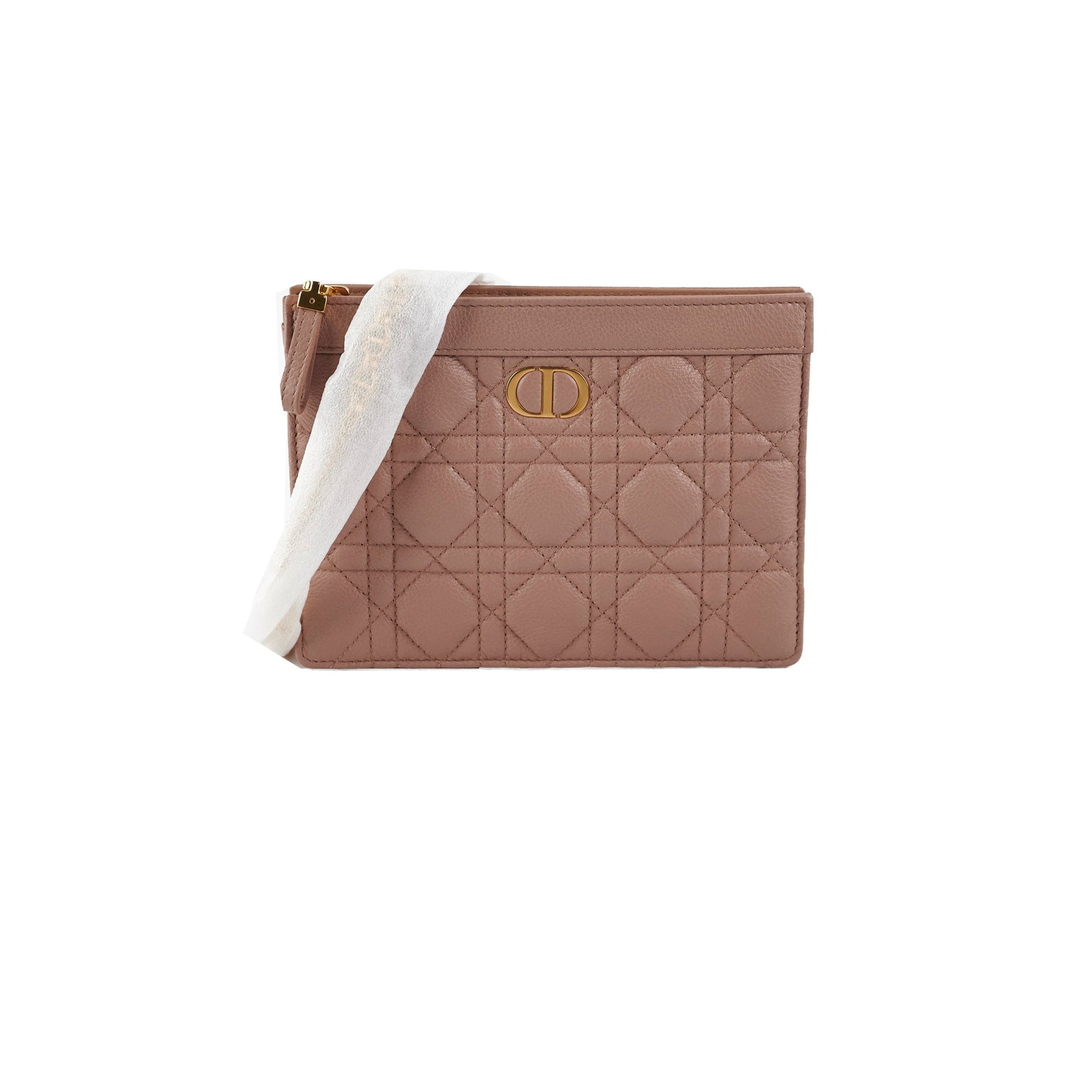 Dior Christian Caro Every Pouch Clutch Rose Nude Clutch Bag