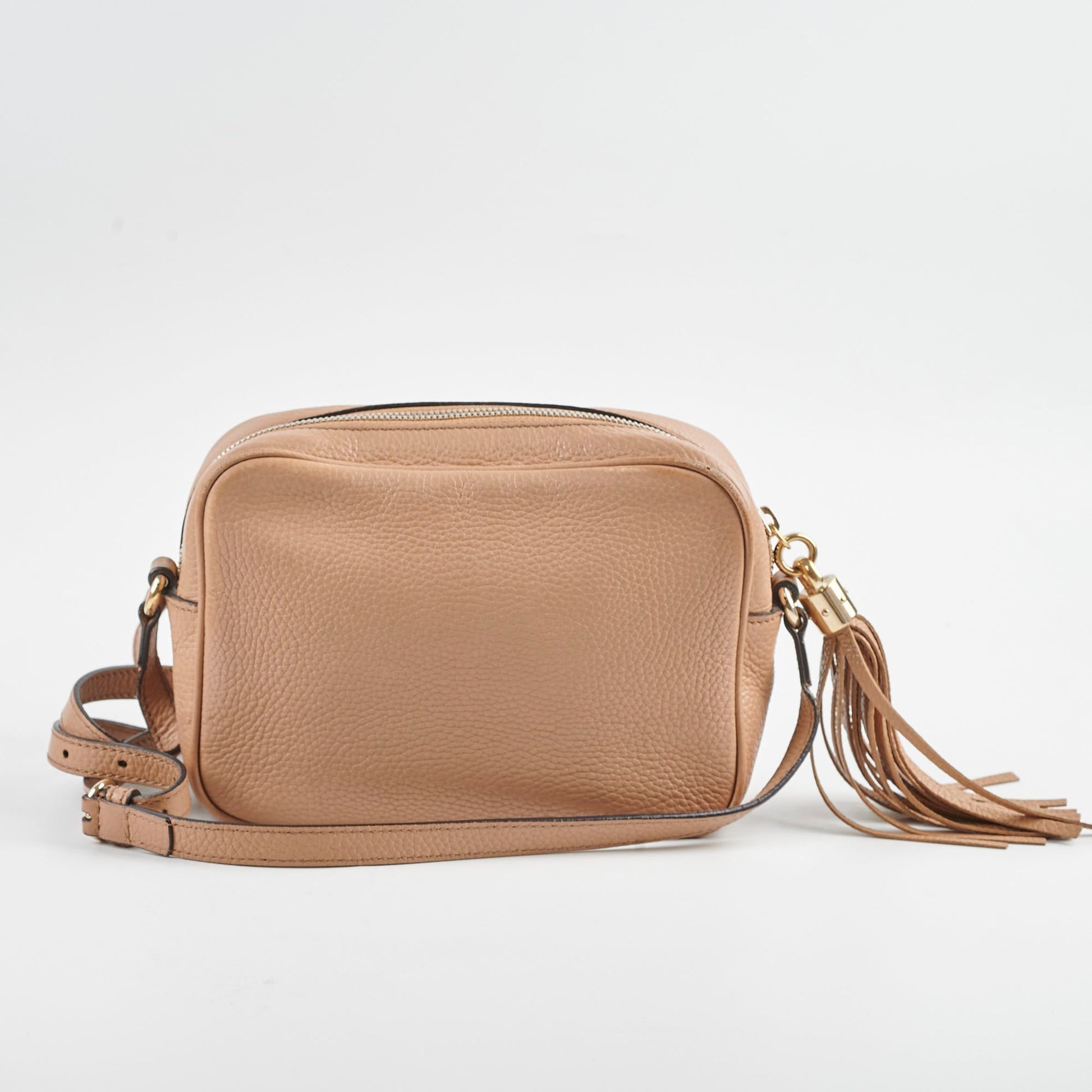 Gucci Soho Disco Crossbody Bag Beige Crossbody Bag