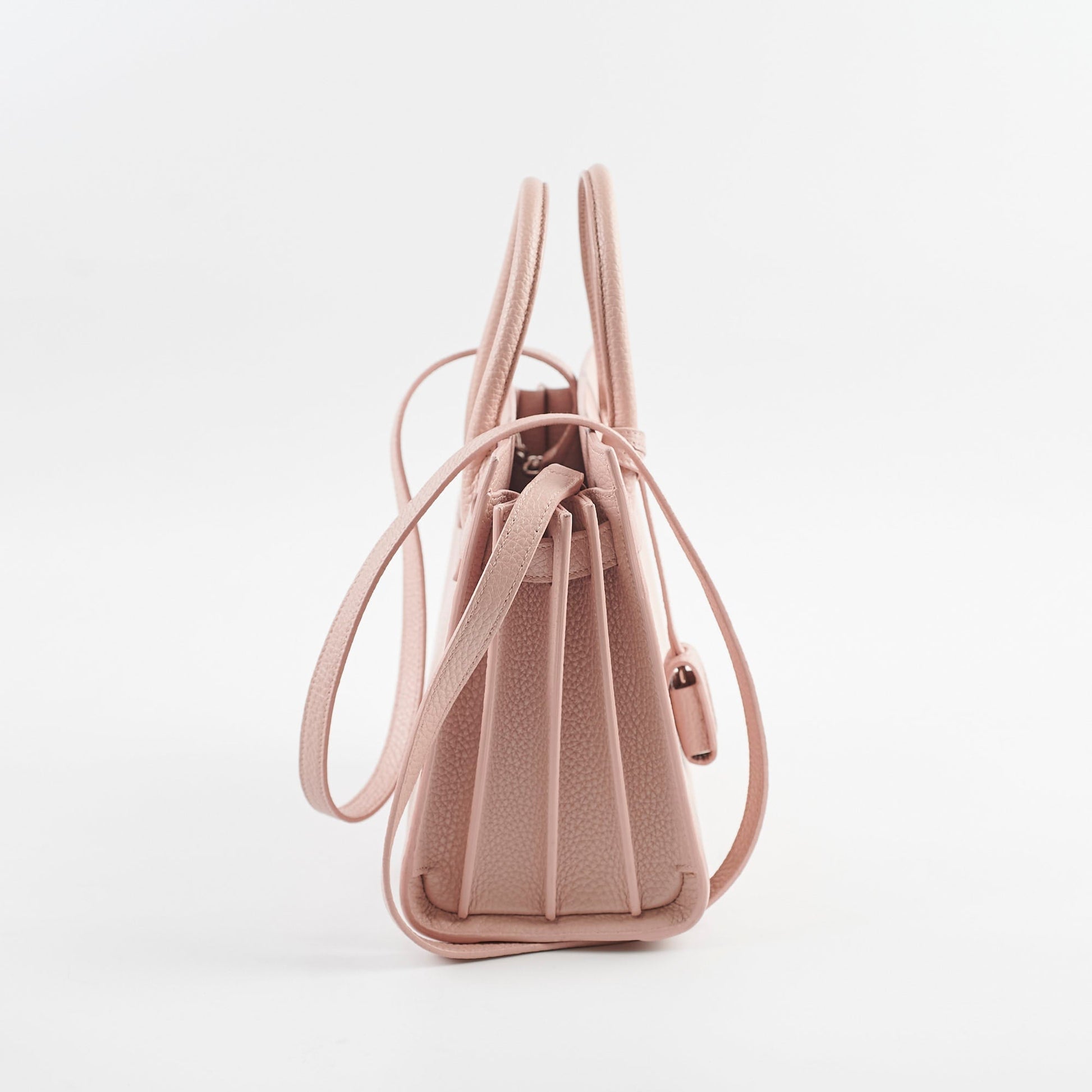 YSL Saint Laurent Sac Du Jour Crossbody Bag Pink Baby